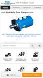 Mobile Screenshot of hydraulic-gearpumps.com